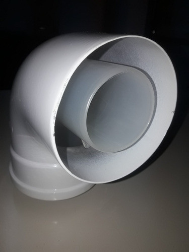 Codo A 90° Para Caldera Baxi. A Condensación 100/60. Nuevo 1