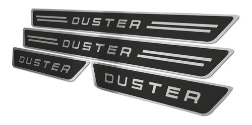 Cubre Zocalos P/ Renault Duster Accesorio Black 0