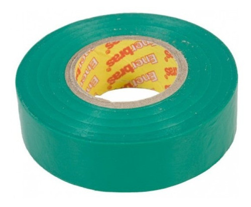 Fita Isolante Enerbras Verde 18mm X 10m 0