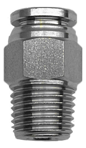 Conector Recto Acero Inoxidable 316 Neumatico 1/8 - 6mm 1u 0