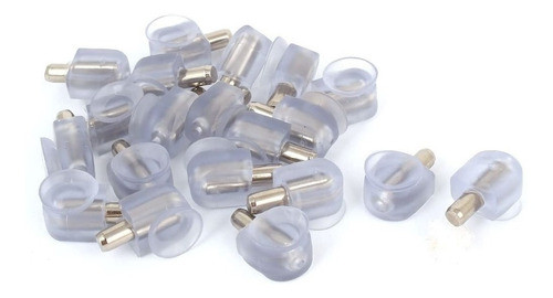 Soporte Estante Vidrio Niquelado Con Ventosa X 50 Unidades 0