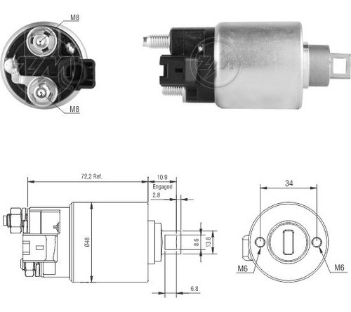 Automatico Arr Toyota Corolla 03/ Hilux Yaris 1.5 N.denso 0