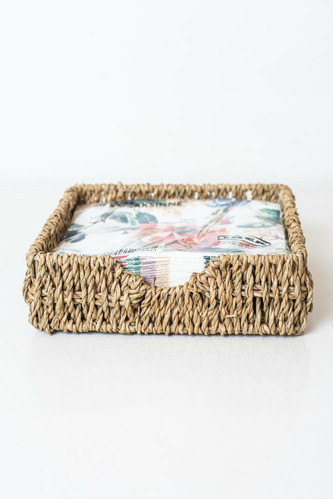 Servilletero  Glam  Seagrass Natural 1