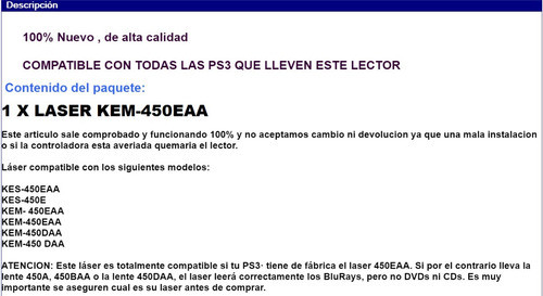 Láser Ps3 Slim +instalación Cambio De Láser Berazategui 1