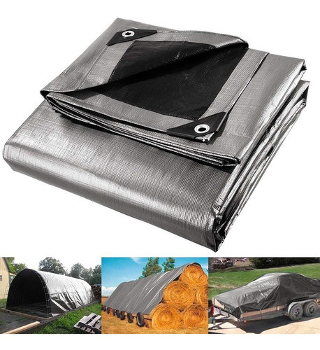 Lona Extra Resistente Impermeable Pvc Proteccion Solar 6x4 1
