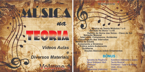 Teoria Básica Aprediz Música Volumes 1 E 2 + Bônus Inclusos 0