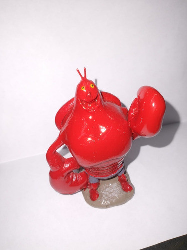 Adorno Larry La Langosta Resina 5 Cm Bob Esponja Acuario 0