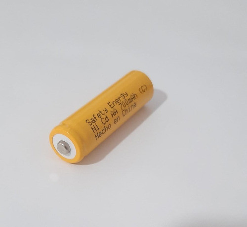 Pila Industrial Safety Energy Aa Ni-cd 1.2v 700mah C/ Tetón 1