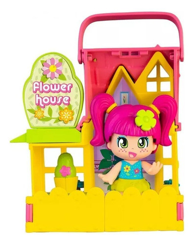 Pinypon Set De Casitas Accesorios Flower House Pny26000 Srj 0
