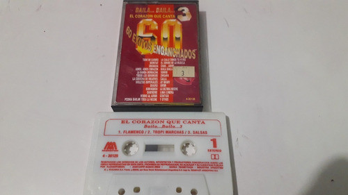 Casette Baila Baila 3- 60 Exitos Enganchados 0