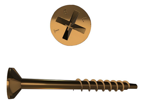 Tornillos Tel Fix Deck 8 X 2  (4,5 X 50mm) 0