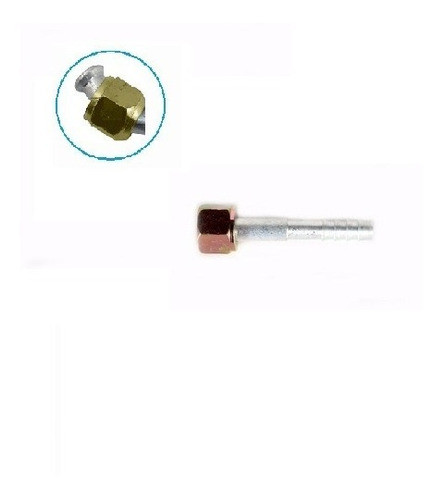 Conexion Flare Recto Hembra Alum. Rac. 1/2 Caño 5/8  489-aa 1