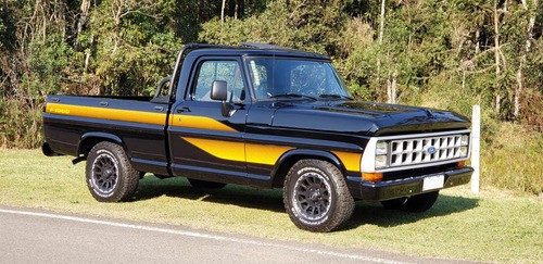 Kit Faixa Adesivo Ford F1000 89 90 91 92 Amarelo 3m Pl 1