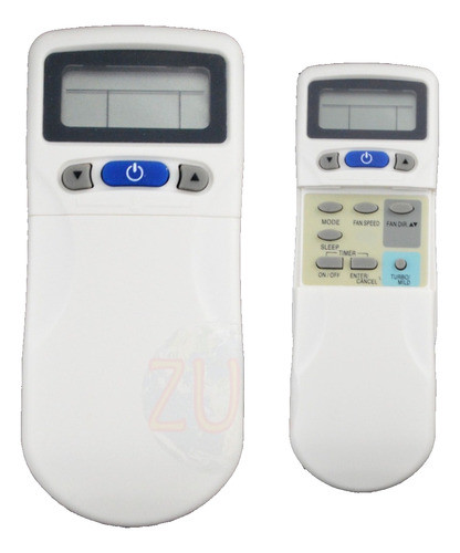 Control Remoto Aire Acondicionado Para Home Mate 876 Zuk 0