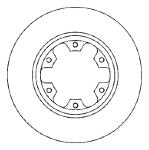 Disco Freno Del (4wd) (277mm) Nissan Frontier 4wd 06-15 0