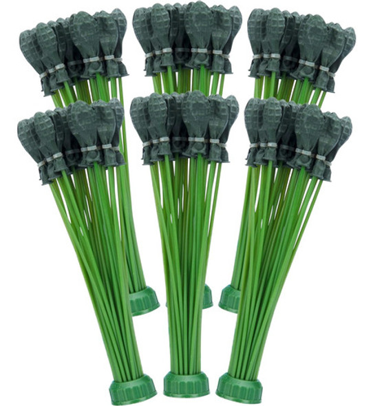 Globos De Agua Verde De Rápido Llenado, 6 Paquetes Con 210 0