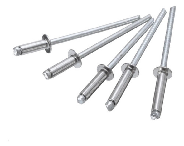 Remache Pop Aluminio 4x8 Mm Bolsa X100 Unidades Estándar 0