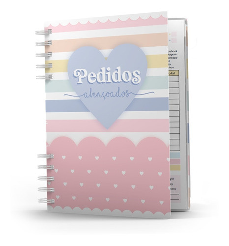 Caderno De Pedidos / Controle De Pedidos - Capa Dura 206 Pgs 0
