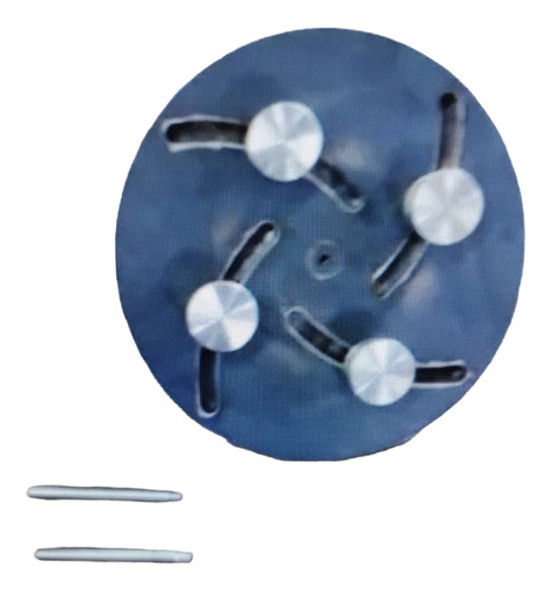Placa Torno Chapa 8 Mm 0