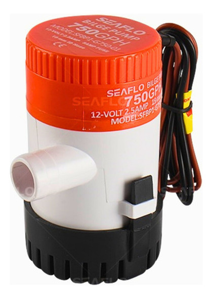 Bomba De Porão 750gph Seaflo 12v Retirar Água Barco Lancha 0 Bomba De Porão 750gph Seaflo 12v Retirar Água Barco Lancha 0