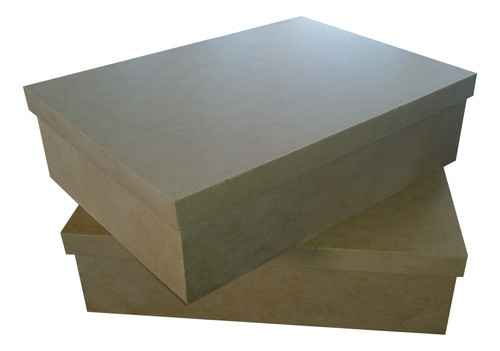 Caja Fibrofacil 20x35x10 Con Tapa Tipo Zapato X 2 Un. 0