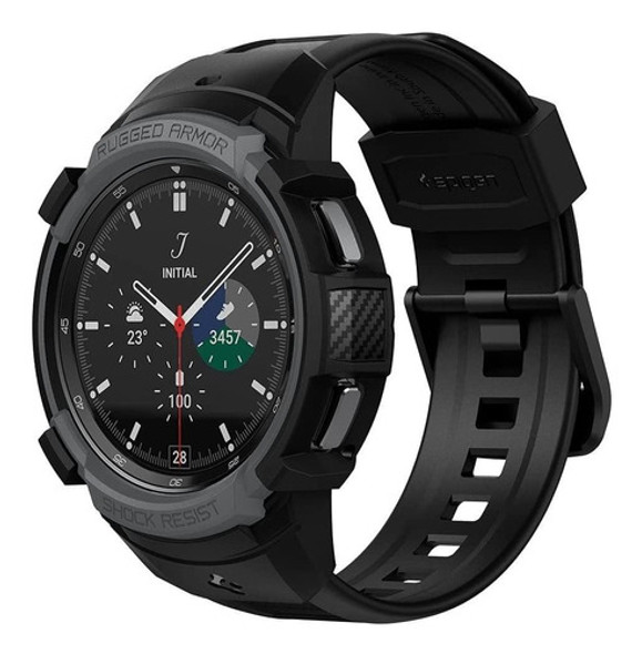 Malla Negra Para  Galaxy Watch 4 Classic  46mm (2021) 0