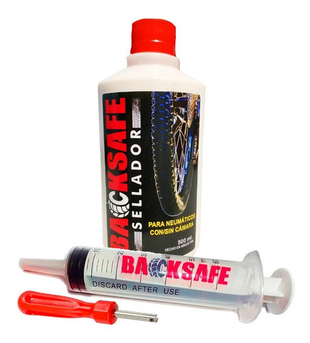 Liquido Anti-pinchadura Backsafe 500ml/16oz + Kit Colocación 0