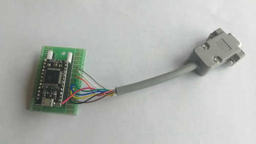 Adaptador De Ficha Db9 A Usb, C64, Amiga, Atari 2600 A Pc 0