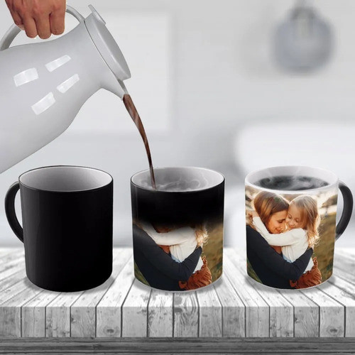 Taza Magica Importada P/ Sublimar! 12 Unidades!!! Opacas! 0