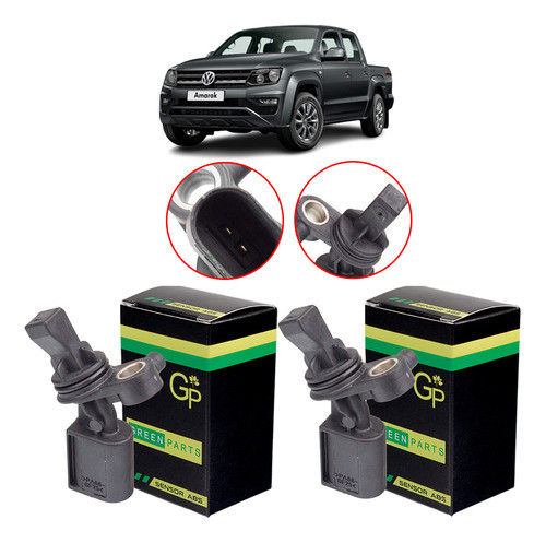Par Sensor Abs Traseiro Original Amarok 2010 2011 2012 2013 0