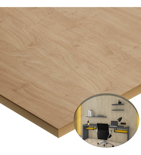Placa Madera Mdf 18mm 260 X 183mm Roble Kendal Natural Egger 0