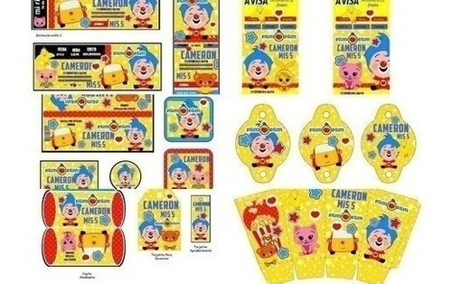 Kit Imprimible Para Tu Fiesta De Payaso Plim Plim 1