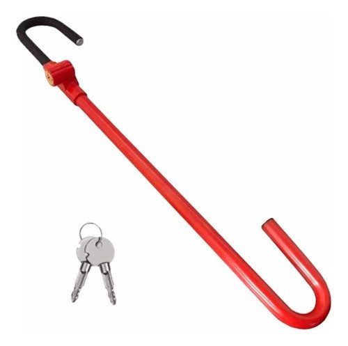 Trava Universal Para Volante Pedal S1400 Em Aço Ant Furto 0