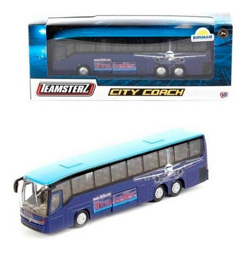 Teamsterz Micro De Pasajeros Azul 0