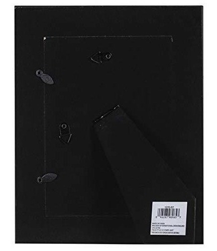 Malden International Designs Negro Y Dorado Fashion Madera M 1