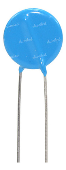 2 Varistores Vdr Oxido Metálico 7mm 420vac (07d681k) 0