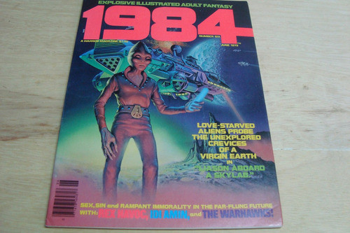 Comic Em Ingles 1984 Number Six.  Illustrated Adult Fantasy. 0