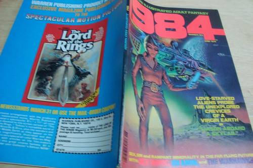 Comic Em Ingles 1984 Number Six.  Illustrated Adult Fantasy. 1