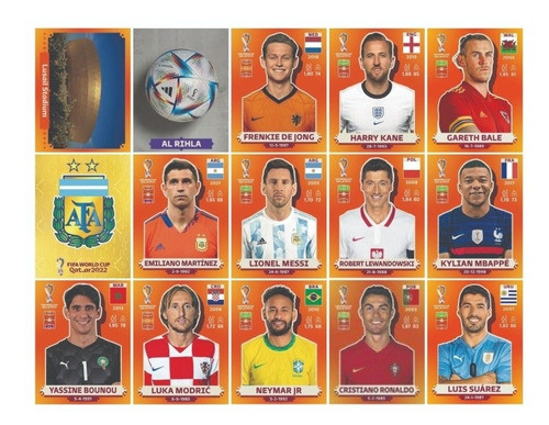 Plantilla Figuritas Qatar 2022 0