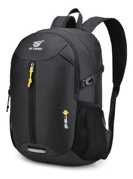 Mochila Para Senderismo Plegable Pequena 20l Negro Skysper 0