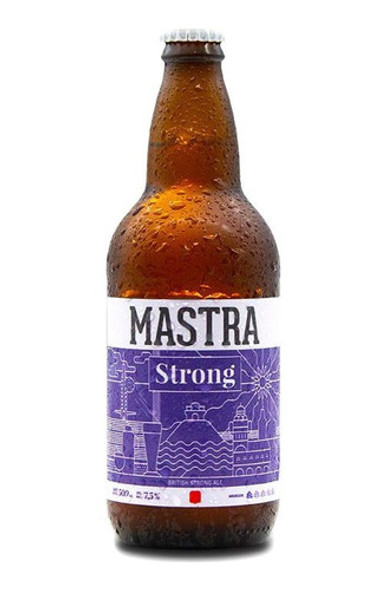 Cerveza Mastra Artesanal, Botella 500ml - Estilo Strong 0