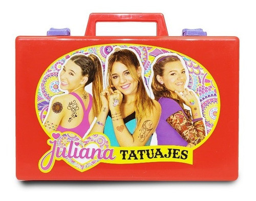 Valija Juliana Tatoo Tatuajes Grande Original Tv 0