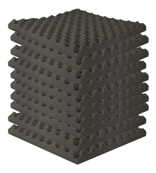 Paneles Acústicos Profesionales 50x50x3cm X 10 Unid 0