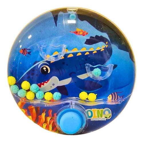 Juego Agua Circular Animales De Mar Embocar Manual Juguete 0