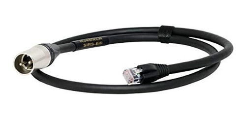 Sirs-e Dmx Xlr De 3 Pines Macho A Rj45 Macho Adaptador De Ca 0