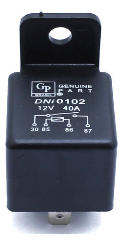 Relay 4 Terminales Universal 12volts 0