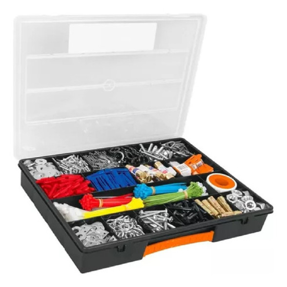 Caja Organizadora Plastica 13 Compartimientos Truper - Ft 1