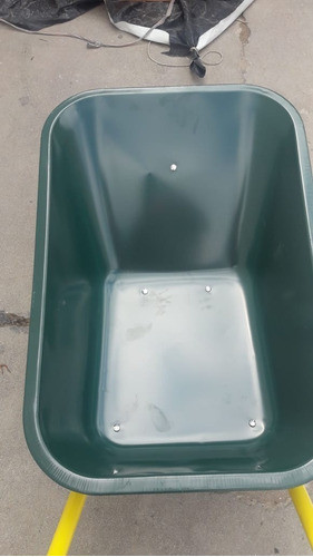 Carretilla De Chapa Con Rueda Neumatica 90 Lts 160 Kg Fmt En 1