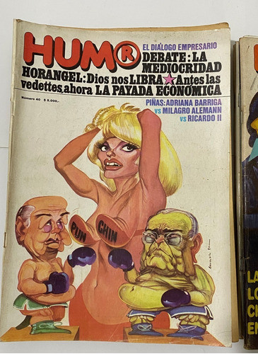 Revista Humor 40 Argentina Política Actualidad, Cr04 0