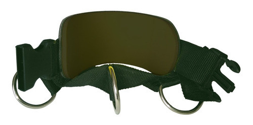 Tobillera Polea Glúteos Triple Agarre Verde Militar Genetic 1